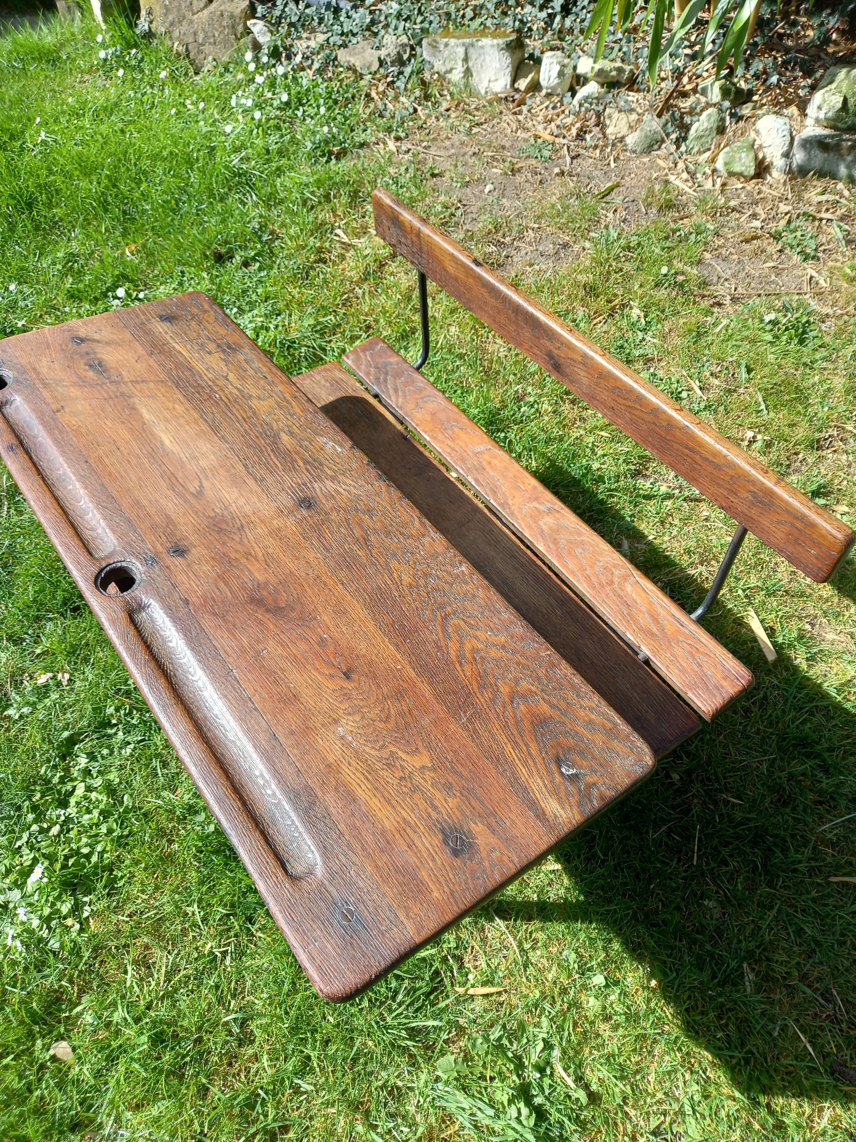 School desk desk early XX th