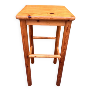 Tabouret haut carré