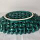 Braided ceramic fruit bowl signed Jérôme Massier Vallauris