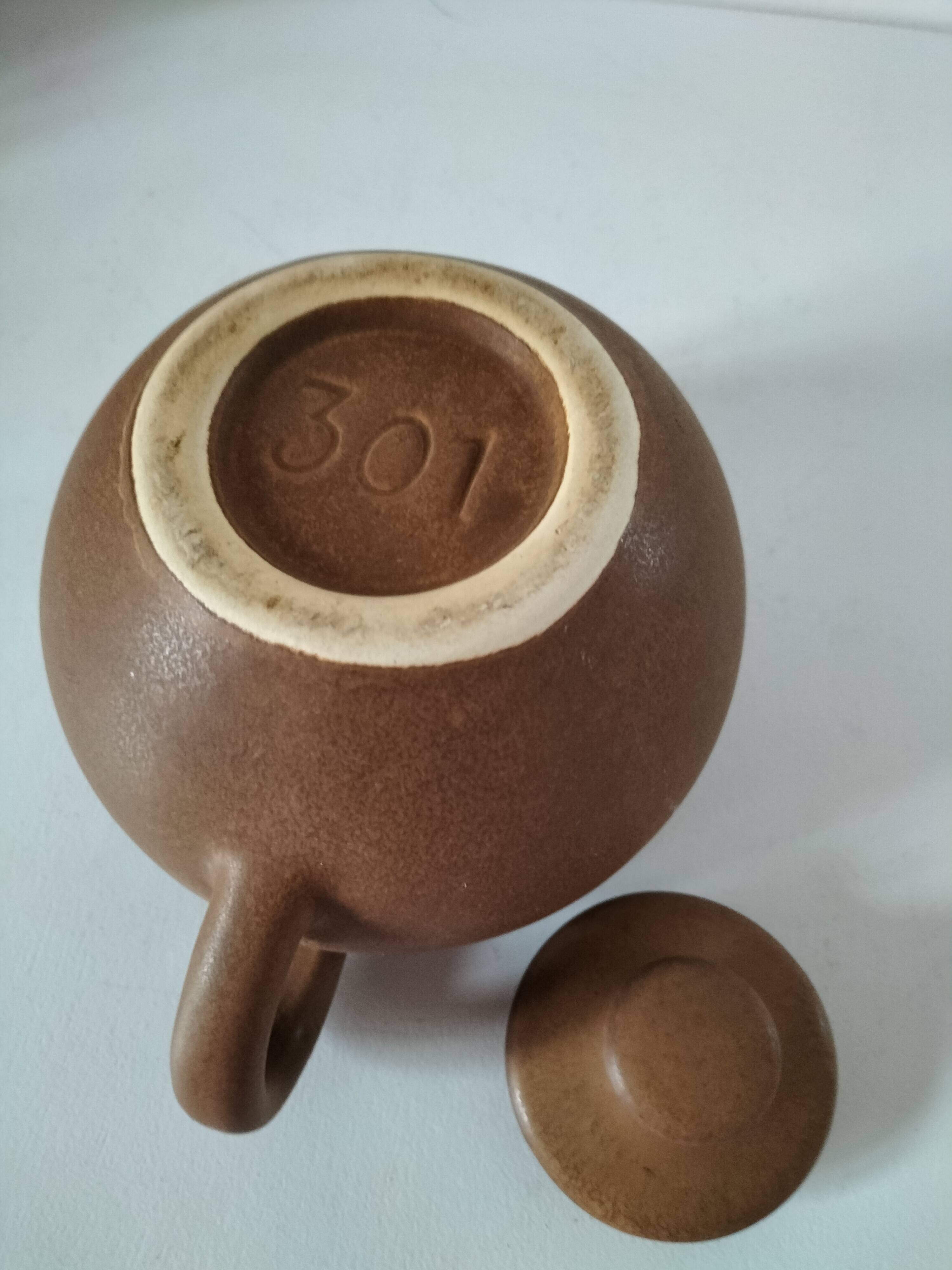 English stoneware teapot