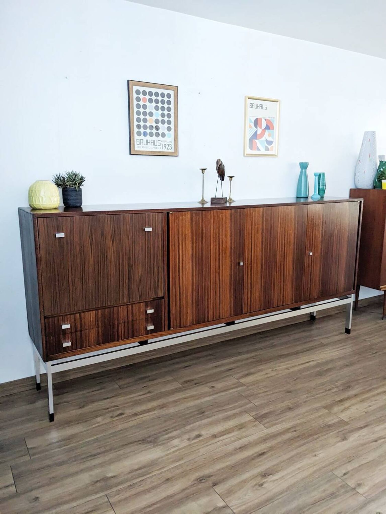 Modernist grand buffet attributed to Guariche.