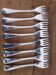 Set of 16 Christofle fish cutlery.