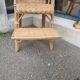 Vintage rattan armchair