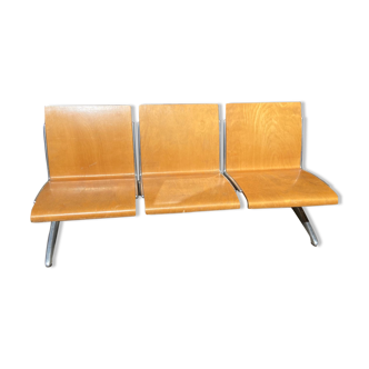 Vintage 3-seater bench