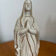 Ancient statuette Virgin Mary Our Lady of Lourdes
