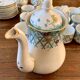 Coffee service or porcelain tea from Sarreguemines, 26 pieces