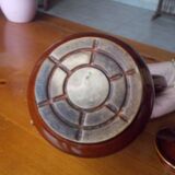Enamelled sandstone coffee maker