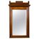 Vintage Floor Mirror in Light Brown Oak Frame, 1950s