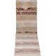 Vintage Turkish hallway rug 80x1 cm