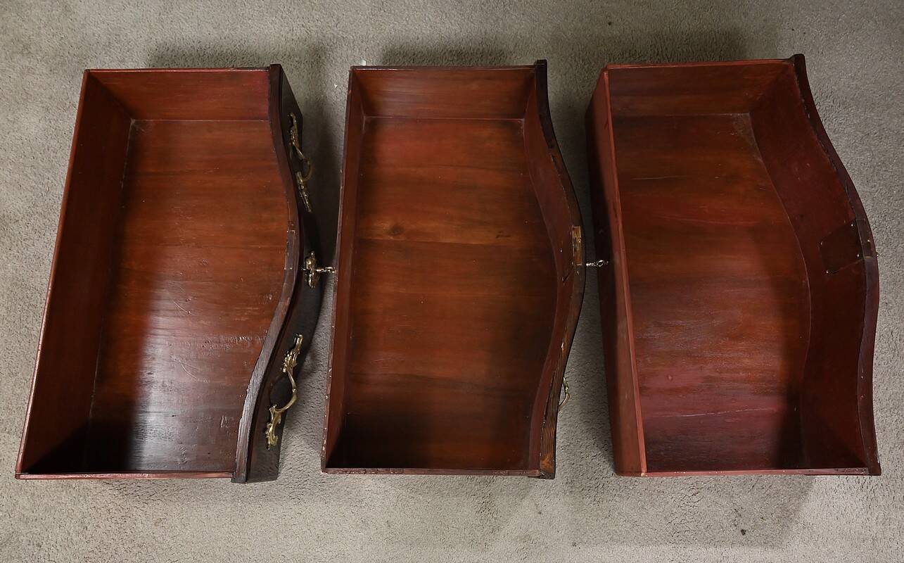 Rosewood Marquetry Chest of Drawers, Louis XIV Period – Early 18th Century
