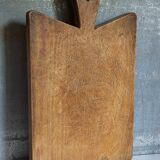 Cutting board in old solid wood
