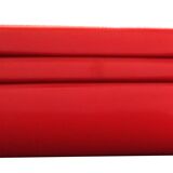 Set of three red ceramic ramekins
