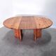 Glostrup solid pine, round / oval dining table, 1970s