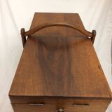 Vintage foot couture worker