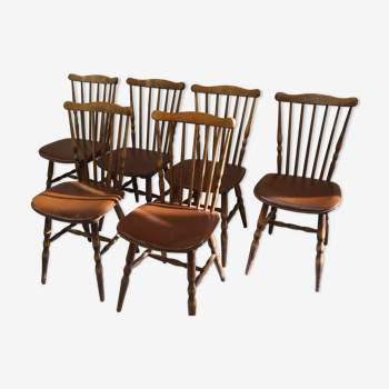 6 chaises Baumann