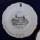 11 plates of earthenware from Gien model Châteaux de la Loire ar 22 cmmoiries diam