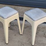 Pair of vintage "ami" stools