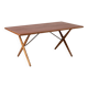 Table à manger AT-303 Sawhorse de Hans Wegner pour Andreas Tuck, Danemark, années 1960.