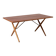 Table à manger AT-303 Sawhorse de Hans Wegner pour Andreas Tuck, Danemark, années 1960.