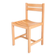 Solid beech chair designed by André Sornay - France, 1960s