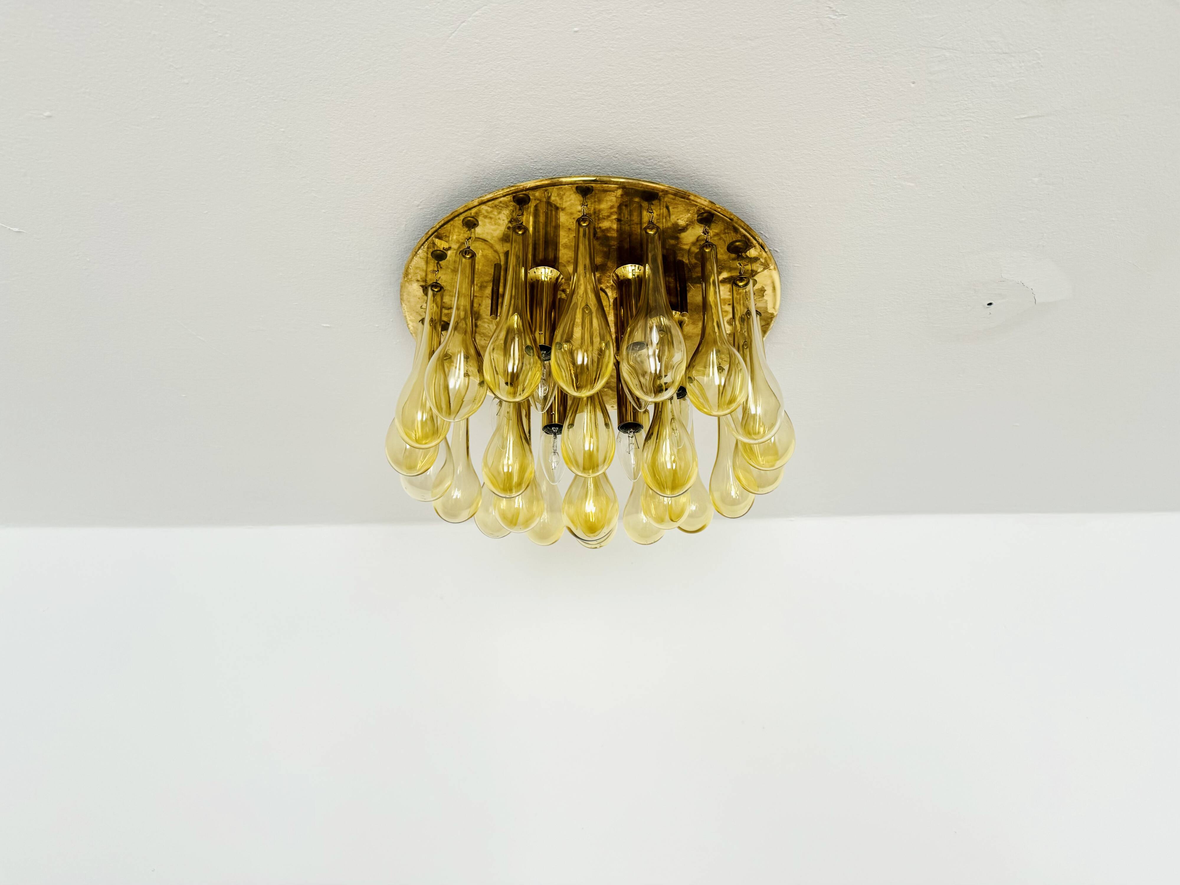 Flush Chandelier by Doria