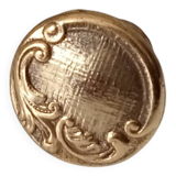 Antique furniture knob gilded with fine gold