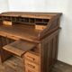 American solid solid oak cylinder desk from 1930