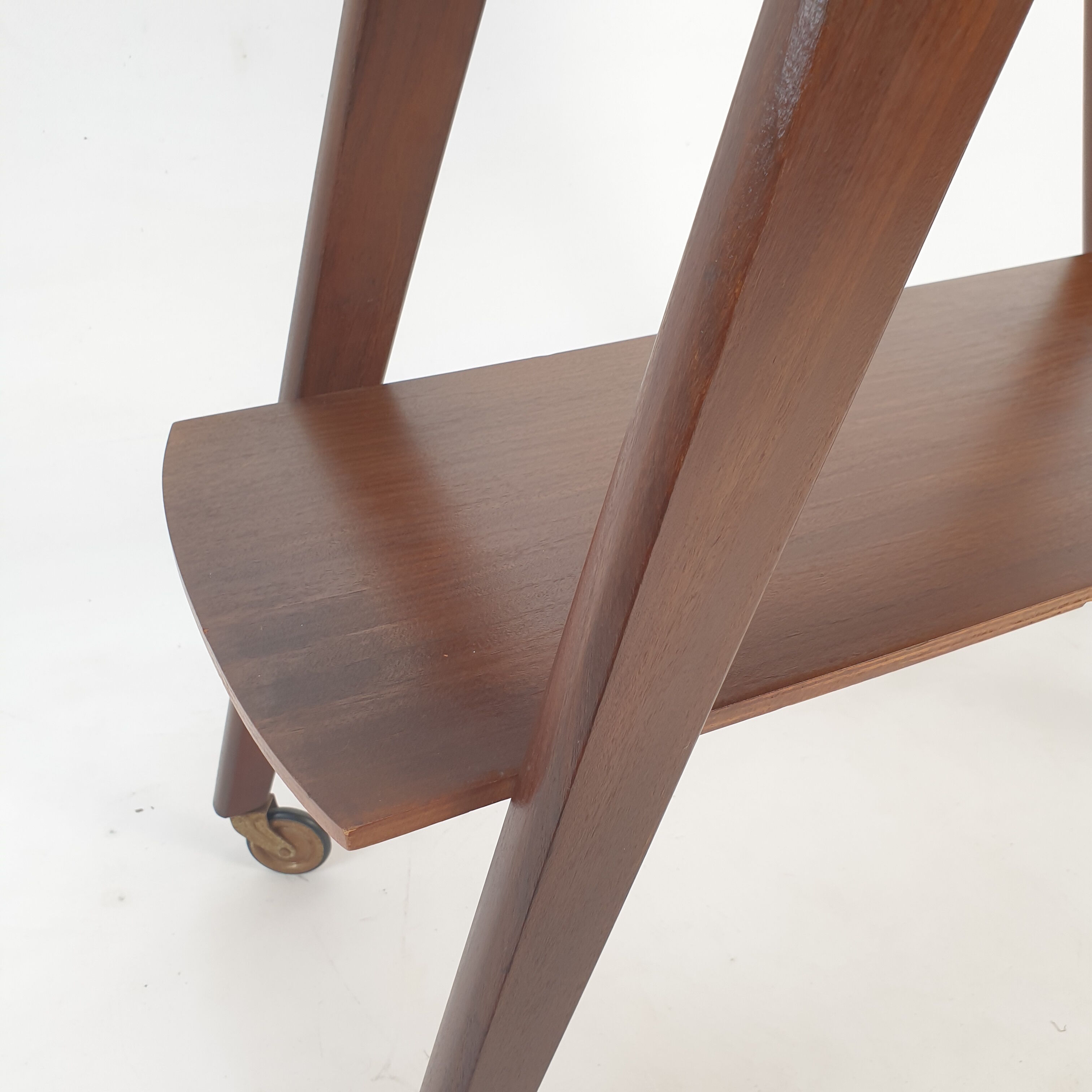 Mid-century danish teak trolley, 1960s