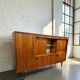 XL vintage wooden buffet / wall unit / midboard