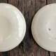 Lot de 7 assiettes faience XVIIIe - camaieu bleu