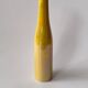 Vase soliflore en céramique jaune irisé 34cm