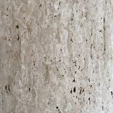 Omega Circular Coffee Table Natural Travertine - 80cm D