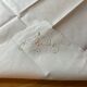 Cinq serviettes de table en coton et broder à la main