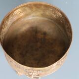 Antique table jardinière.