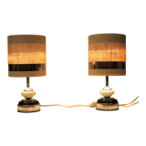 Pair of Delmas brand lamps