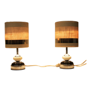 Paire de lampes de marque Delmas