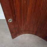 Undulating slatted screen