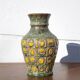 West Germany Uebelacker vase 1681/20, German ceramic vase, flower pot, pottery, decoration