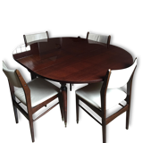 Table ovale + chaises