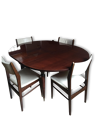 Table ovale + chaises