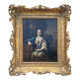 Tableau ancien, portrait d’une femme galante signé, début XVIII siècle