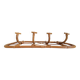 Mid-Century Extra-Large Bamboo & Rattan Coat Rack, Tito Agnoli Style
