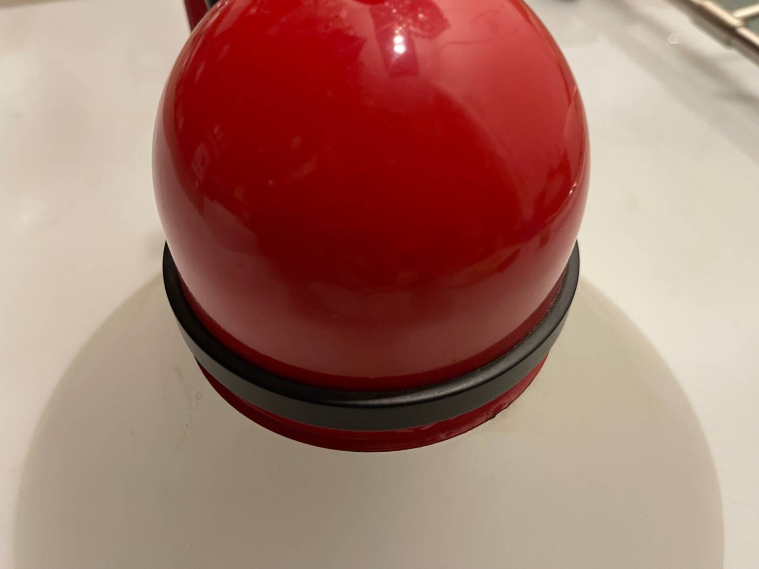 Industrial Red Sconces Set of 2 1970’s