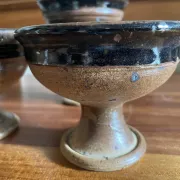 6 cups Pierre Digan in pyrite stoneware