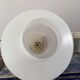 Vintage suspension in electrified white opaline to nine