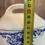 Pot à épices Passiflore en faïence de Luneville