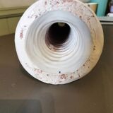 Large white ceramic candlestick Morocco