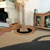 Vintage wooden floor lamp revisited