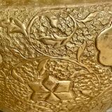 Brass planter