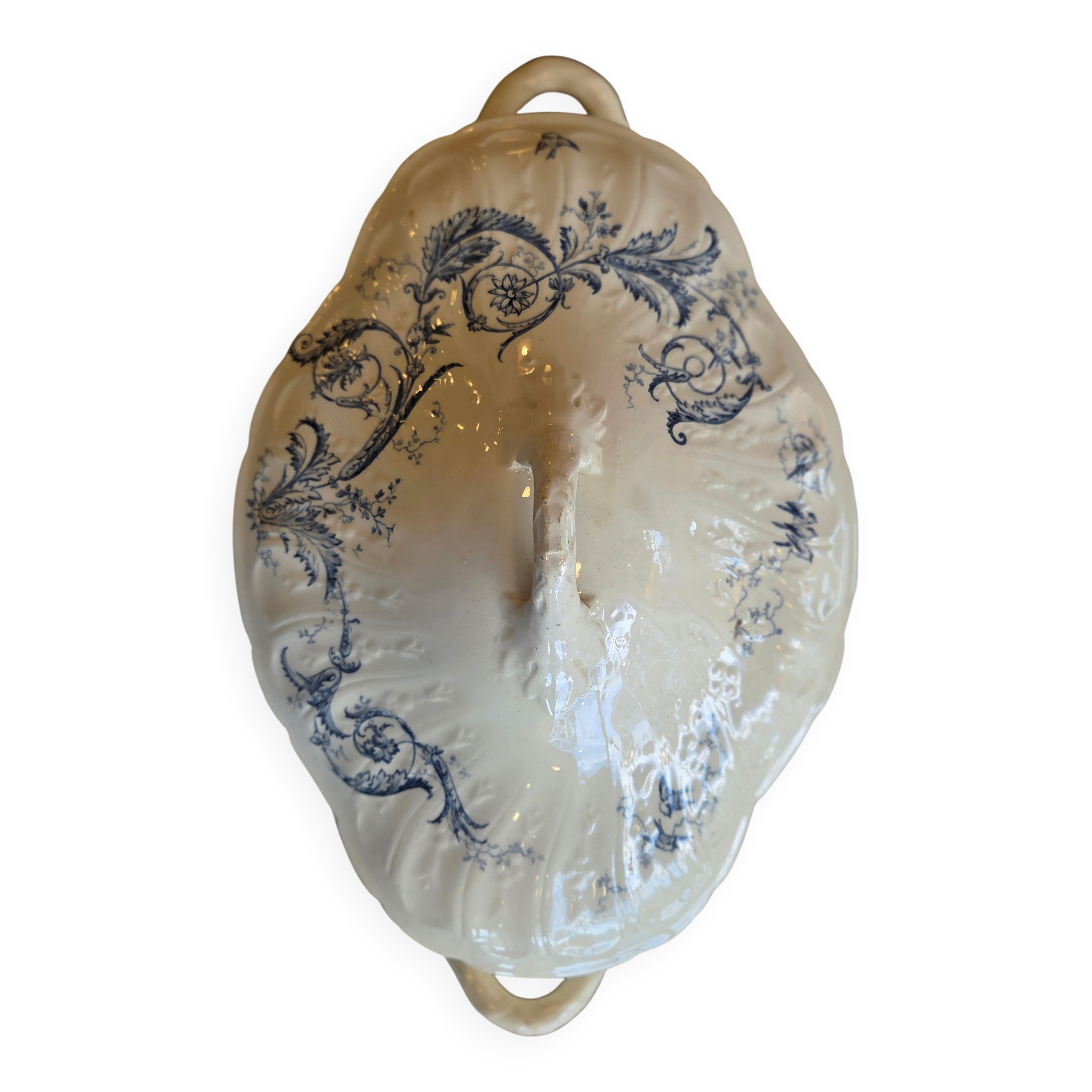Soupière Terre de Fer, modèle Rinceau